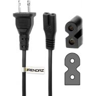 [아마존베스트]BRENDAZ - AC Polarized Power Cord for Bose SoundTouch 520 Home Theater System, SA-5 Amplifier, Companion 3, 5 Multimedia Speaker System, CineMate 15 Home Theater Speaker System (15