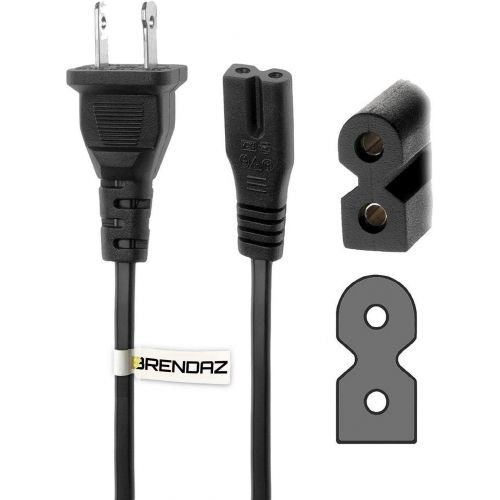  [아마존베스트]BRENDAZ - AC Polarized Power Cord for Bose SoundTouch 520 Home Theater System, SA-5 Amplifier, Companion 3, 5 Multimedia Speaker System, CineMate 15 Home Theater Speaker System (15