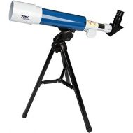 Explore One 50mm Beginner Telescope for Kids with Alt Azimuth Mount Tripod and Included Star Map and Astronomy Software