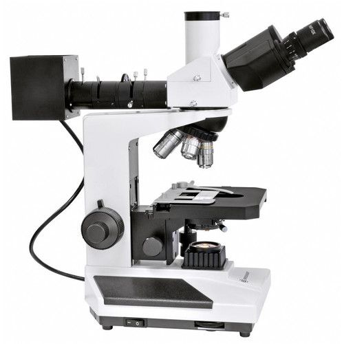 BRESSER Science ADL 601 P 40-600x Trinocular Microscope (110V, White)