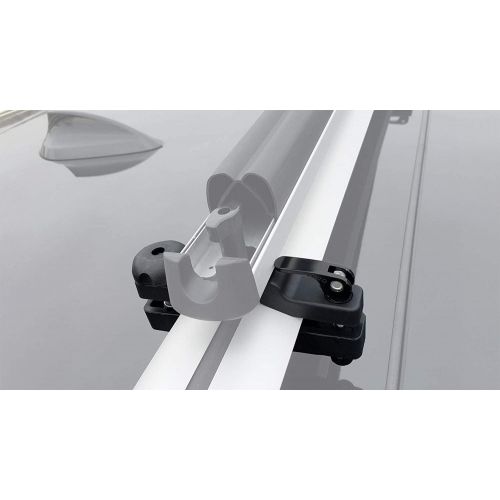  [아마존베스트]BRIGHTLINES Universal Ski Snowboard Racks Carriers 2pcs Mount on Vehicle top Cross Bars (Up to 4 Skis or 2 Snowboards)