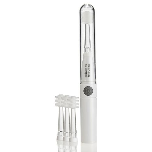  BRILLIANT! Sonic Toothbrush for travel by Compac, Only uses single AAA Battery, Super-Fine Micro Bristles for...