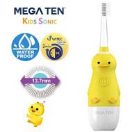 BRILLIANT! Brilliant Kids Sonic Toothbrush Characters - with Led Light and MegaTen Sonic Vibration - Super-Fine...
