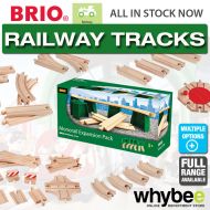BRIO Railway Track Full Range of Wooden Train Tracks & Switches Children 1yr+
