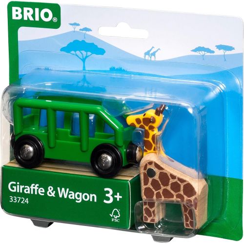  [아마존 핫딜]  [아마존핫딜]Ravensburger BRIO World 33724 - Giraffenwagen