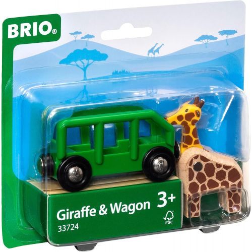  [아마존 핫딜]  [아마존핫딜]Ravensburger BRIO World 33724 - Giraffenwagen