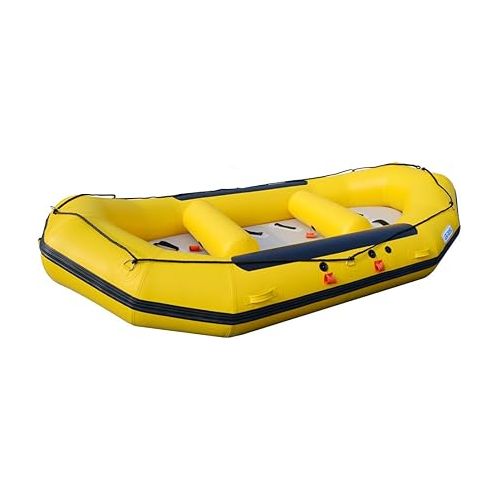  BRIS 1.2mm 12ft Inflatable White Water River Raft Inflatable Boat FloatingTubes