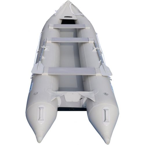  BRIS 15.4Ft Inflatable Kayak Fishing Tender 4 Person Kayaks Canoe Dinghy