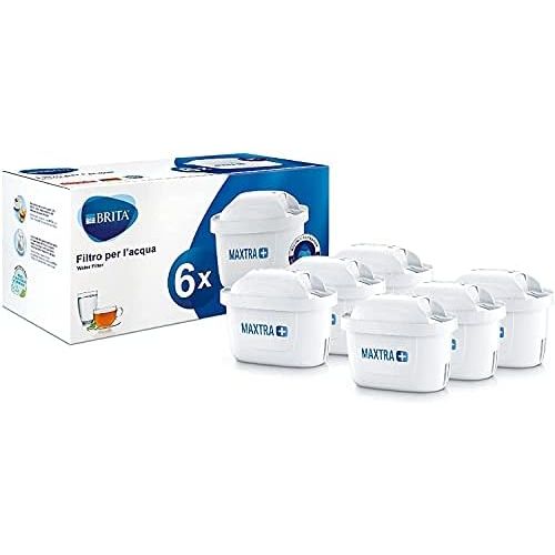  BRITA Maxtra+ Water Filter 100 L, 6 White Cartridges