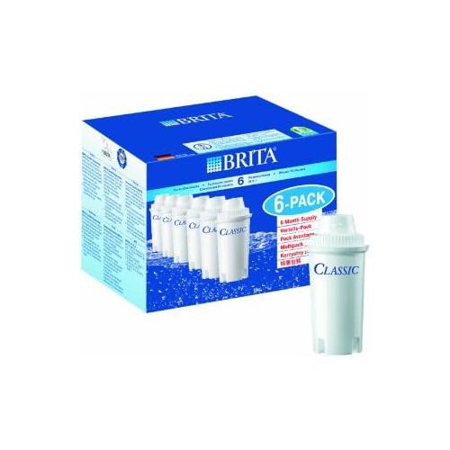  Brita Classic 1016051 Filter Cartridges Pack of 6