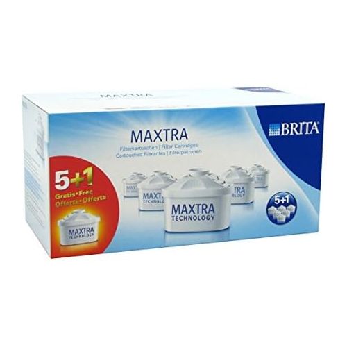  White Brita Maxtra Water Filter Cartridges 5 + 1