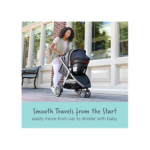  Britax B-Lively & B-Safe Gen2 Travel System Cobblestone SafeWash