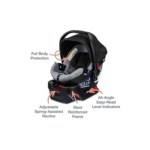  Britax B-Lively & B-Safe Gen2 Travel System Cobblestone SafeWash