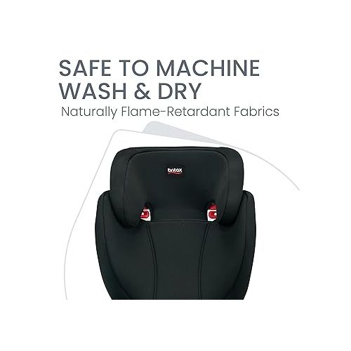  Britax Skyline 2-Stage Belt-Positioning Booster Car Seat, Dusk - Highback and Backless Seat