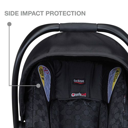  BRITAX Britax 2017 B Agile & B Safe 35 Travel System, Black