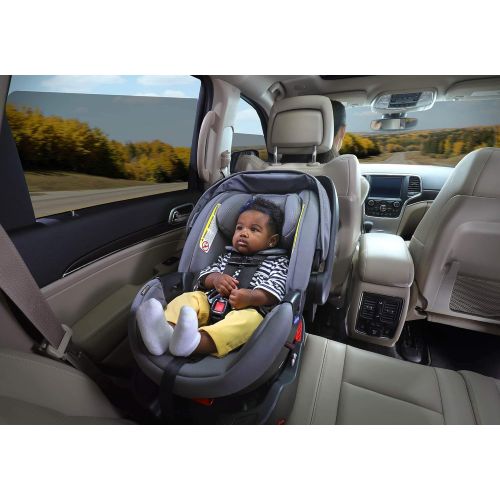  Britax B-Safe Ultra Infant Car Seat - 4 to 35 Pounds - Rear Facing - 2 Layer Impact Protection, Cool Flow Ventilated Fabric, Grey