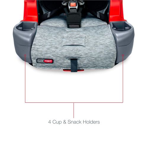  [아마존베스트]BRITAX Britax Grow with You ClickTight Harness-2-Booster Car Seat - 2 Layer Impact Protection - 25 to 120 pounds,...