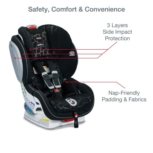  [아마존베스트]BRITAX Britax Advocate ClickTight Convertible Car Seat, Mosaic