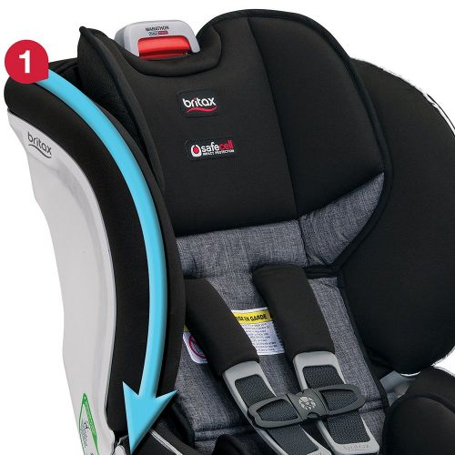  [아마존베스트]BRITAX Britax Marathon ClickTight Convertible Car Seat, Oasis