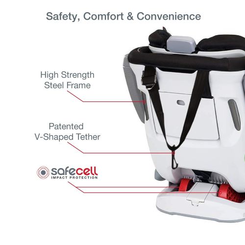  [아마존베스트]BRITAX Britax Advocate ClickTight Convertible Car Seat - 3 Layer Impact Protection - Rear & Forward Facing - 5...