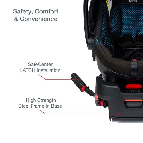  [아마존베스트]BRITAX Britax B-Safe Ultra Infant Car Seat, Cool Flow Teal