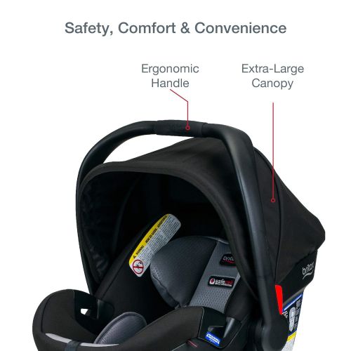  [아마존베스트]BRITAX Britax B-Safe Ultra Infant Car Seat, Noir