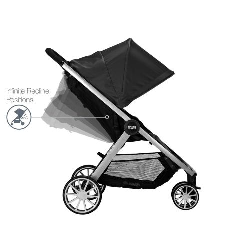  [아마존베스트]BRITAX Britax Travel System - B-Lively Stroller & B-Safe 35 Infant Car Seat - 4 to 55 Pounds, Raven