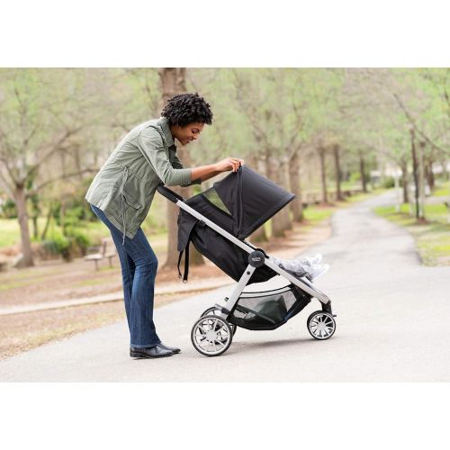  [아마존베스트]BRITAX Britax Travel System - B-Lively Stroller & B-Safe 35 Infant Car Seat - 4 to 55 Pounds, Raven