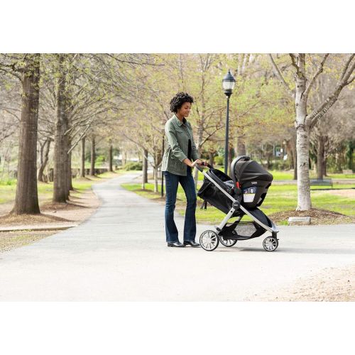  [아마존베스트]BRITAX Britax Travel System - B-Lively Stroller & B-Safe 35 Infant Car Seat - 4 to 55 Pounds, Raven