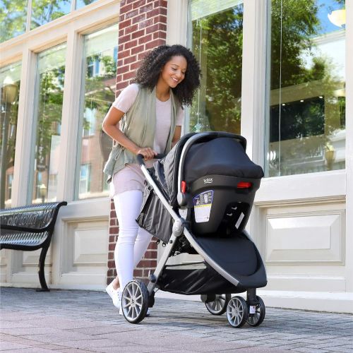  [아마존베스트]BRITAX Britax Travel System - B-Lively Stroller & B-Safe 35 Infant Car Seat - 4 to 55 Pounds, Raven