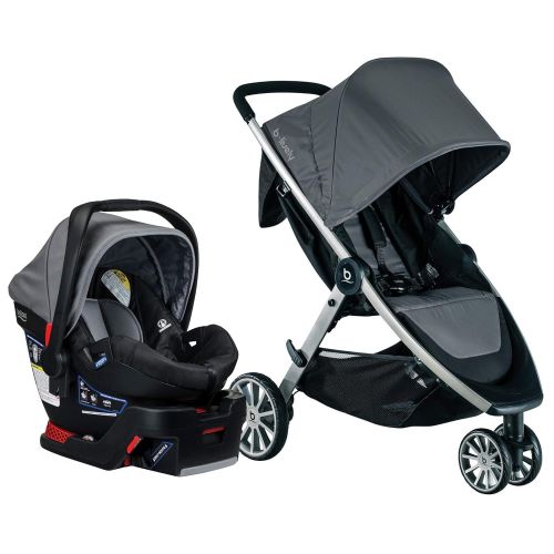  [아마존베스트]BRITAX Britax Travel System - B-Lively Stroller & B-Safe 35 Infant Car Seat - 4 to 55 Pounds, Dove