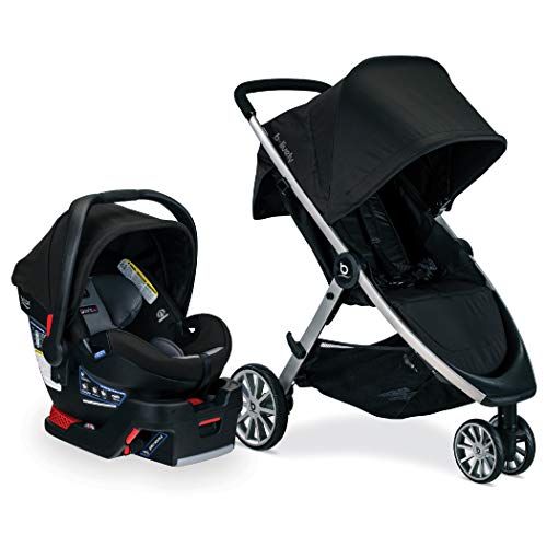  [아마존베스트]BRITAX Britax B-Lively & B-Safe Ultra Travel System, Noir