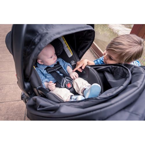  [아마존베스트]BRITAX Britax B-Free & Endeavours Travel System, Midnight