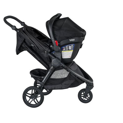  [아마존베스트]BRITAX Britax B-Free & Endeavours Travel System, Midnight