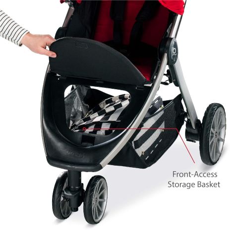  [아마존베스트]BRITAX Britax B-Lively Lightweight Stroller, Cardinal