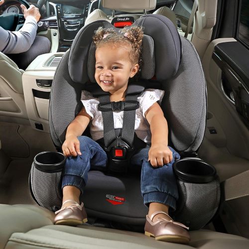  Britax One4Life ClickTight All-in-One Car Seat  10 Years of Use  Infant, Convertible, Booster  5 to 120 Pounds - SafeWash Fabric, Plum