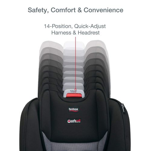  Britax Marathon ClickTight Convertible Car Seat - 1 Layer Impact Protection, Verve