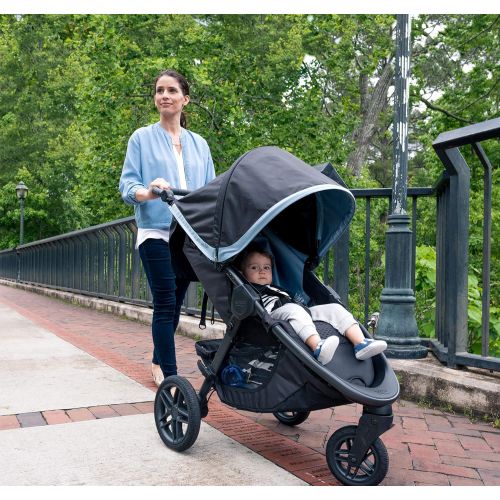  Britax B-Free Stroller, Vibe | All Terrain Tires + Adjustable Handlebar + Extra Storage with Front Access + One Hand, Easy Fold