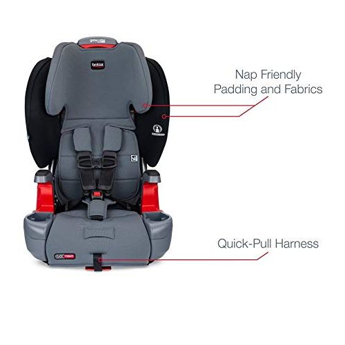  Britax Grow with You ClickTight Harness-2-Booster Car Seat, Otto SafeWash