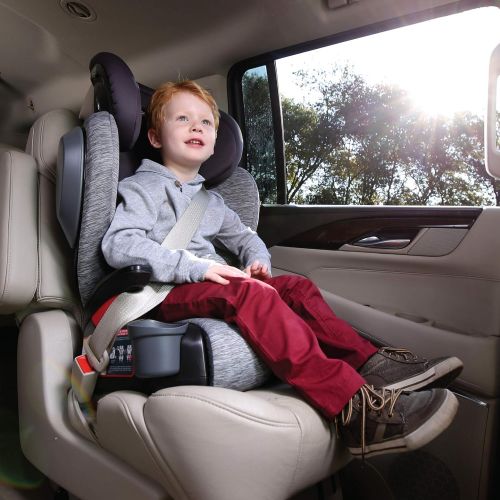  Britax Highpoint 2-Stage Belt-Positioning Booster Car Seat - Highback and Backless - 3 Layer Impact Protection - 40 to 120 Pounds, Asher