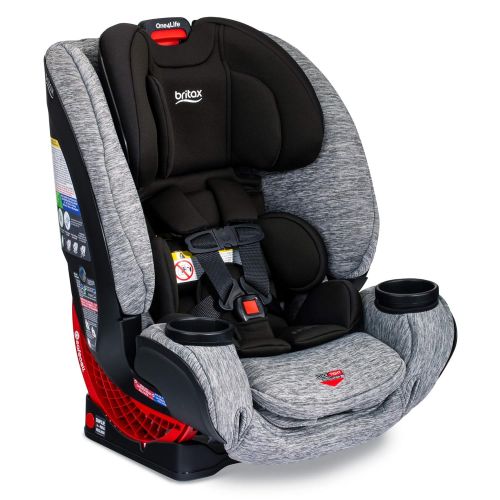  Britax One4Life ClickTight All-In-One Car Seat ? 10 Years of Use ? Infant, Convertible, Booster ? 5 to 120 Pounds, Spark Premium Soft Knit Fabric [Amazon Exclusive]