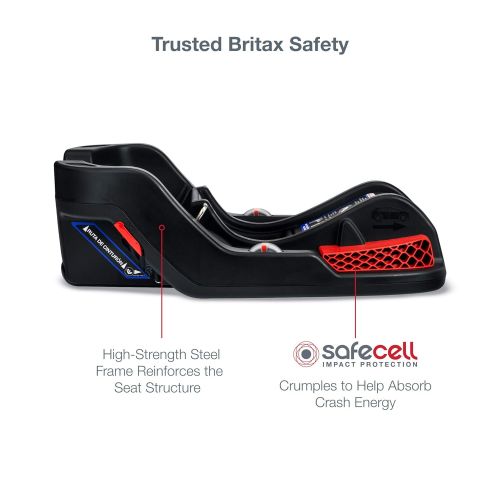  Britax B-Safe Gen2 Flexfit Infant Car Seat, Cool Flow Grey