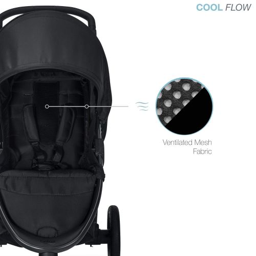  Britax B-Free Stroller, Cool Flow Grey