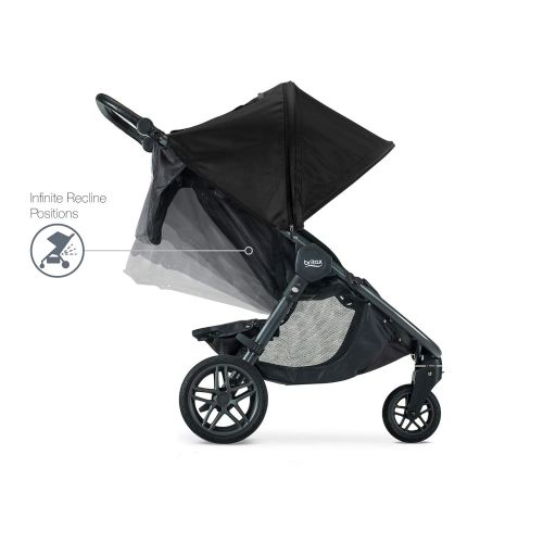  Britax B-Free Stroller, Cool Flow Grey