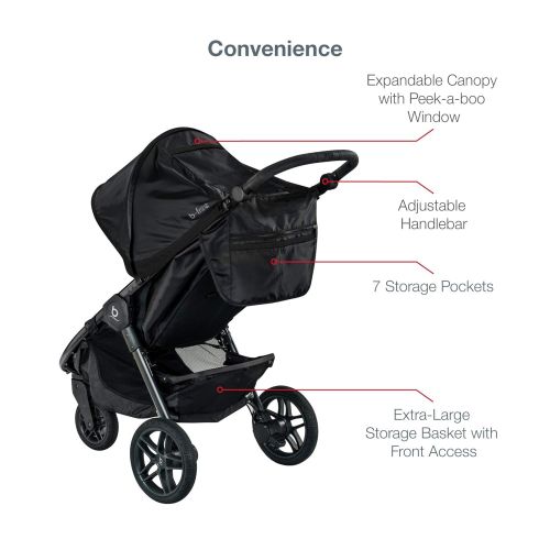  Britax B-Free & B-Safe Gen2 Flexfit+ Travel System, Midnight