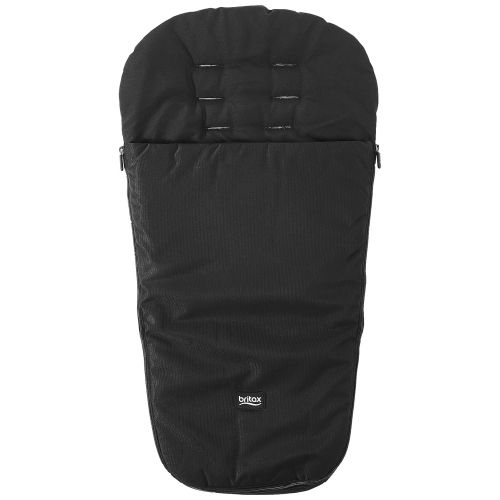  Britax Stroller Sleeping Bag Footmuff Durable and Warm Insulation Fabric + 2-Side Zip Opening Black