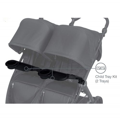  Britax 2-Piece Child Tray Kit for B-Lively Double Stroller