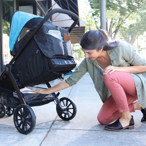  Britax B-Lively Lightweight Stroller, Cool Flow Teal