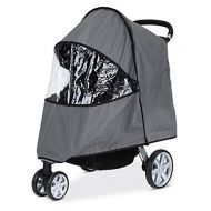 Britax Single B-Agile, B-Free, Pathway Strollers Wind and Rain Cover Easy Install + Air Ventilation + Storage Pouch Included