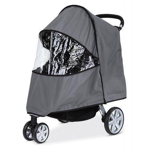  Britax Single B-Agile, B-Free, Pathway Strollers Wind and Rain Cover Easy Install + Air Ventilation + Storage Pouch Included